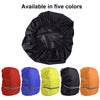 Reflective Light Waterproof Dustproof Backpack Rain Cover Portable Ultralight Shoulder Bag Protect Cover, Size:XS(Black)