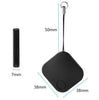 Portable Mini Square Anti Lost Device Smart Bluetooth Remote Anti Theft Keychain Alarm(Black)