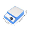 Magnetic Stirrer Laboratory 3000ml Capacity Mixer, EU Plug(Blue)