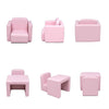 Children Sofa Seat Single Mini CuteTatami(Light Pink)