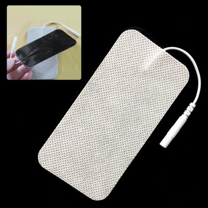 20 PCS 6x9cm Non-woven Foam Self-adhesive Physiotherapy Electrode(2.5mm Hole)
