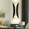 E27 LED Living Room Background Hotel Villa Corridor Bedroom Bedside Wall Lamp Medium(Gold)