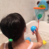 Cartoon Dog-shaped Basketball Frame Children Playing Water Shooting Combination Toy, Color:Ocean Ball Version