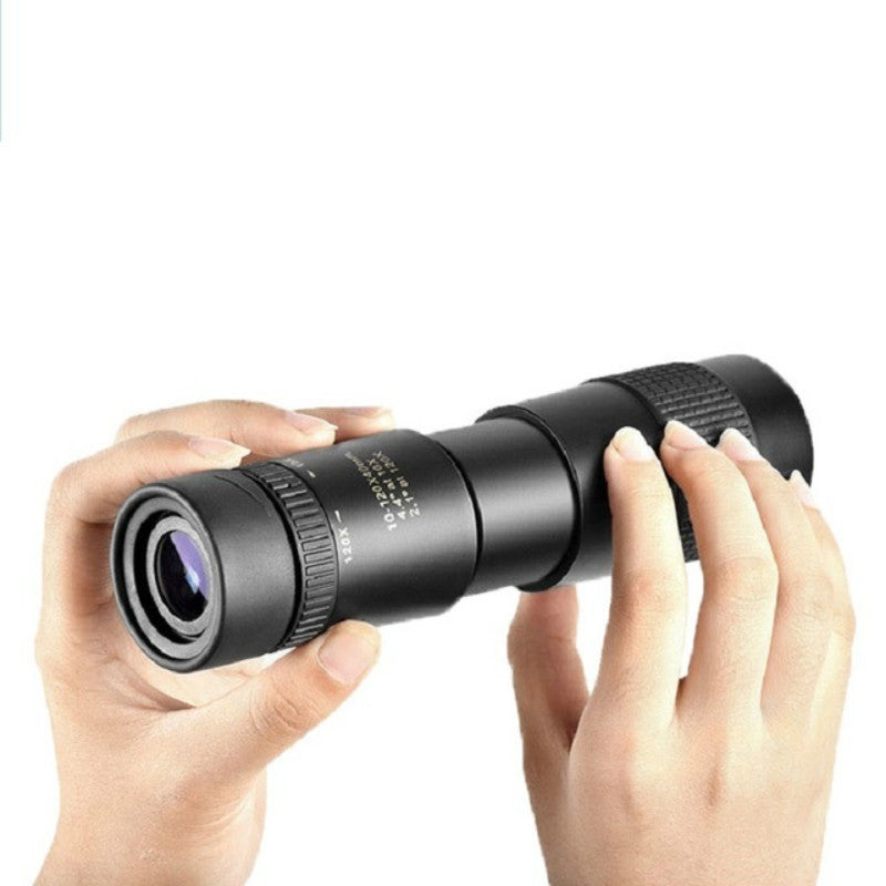 High magnification HD Low Light Level Night Vision Continuous Zoom Monocular, Specification:10 - 100 x 30