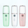 Portable Hydrating Essential Oil Diffusion Charging Nano Beauty Sprayer(Green)