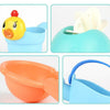 5 in 1 Children Soft Plastic Water Bottle Bath Toys Outdoor Beach Play Sand Tool Set(Random Color Delivery)