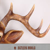 Small Retro Deer Lamps Antlers LED Wall Light Fixtures Living Room Bedroom Bedside Lamp(Natural)
