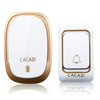 CACAZI K01 Pager Wireless Smart Music Waterproof Doorbell, Random Color Delivery, US / EU / UK Plug