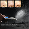 Ultrasonic Shovel Skin Beauty Instrument LCD Digital Display Exfoliating Acne Device, Plug Standard:EU Plug(White)
