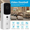 Intelligent WiFi 2.4G Doorbell Visual Remote Home Monitoring Doorbell Video Voice Intercom(Black)