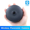 V380 360 Degrees Panoramic Wireless WiFi Camera Two Way Voice Network HD Indoor Monitor with Night Vision Function, Typle:960P(EU