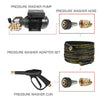 Pressure Washer Accessories Quick Connect Car Wash Water Hose Quick Connection, Typle:15-3/8 Male + 14-3/8 Female