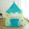 Children Indoor Toy House Yurt Game Tent(Lake Blue)