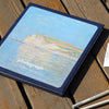 Art Retro DIY Pasted Film Photo Album Family Couple Commemorative Large-Capacity Album, Colour:16 inch Beach(20 White Card Inner Pages)