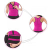 Neoprene Corset Yoga Vest Sweat Suit Postpartum Belly Belt, Size:M(Rose Red)