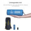 Naturehike NH19QD009 Outdoor Double Airbag Inflatable Mattress Moisture-proof Mat Camping Tent Sleeping Mat, Style:With Inflatable Bag(Niya Blue)