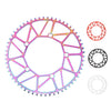 Litepro LP Positive and Negative Teeth Single Disc 130MM BCD Folding Bicycle Sprocket Wheel, Specification:52T(Colorful)