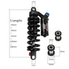 DNM RCP2S Mountain Bike Oil Spring Rear Shock Absorber Soft Tail Frame Rear Bladder, Size:190mm(With 24mm Bushing)