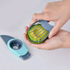 6 PCS Avocado Cutter Multifunctional Fruit Cutting Pitting Device Slicer Corer Peeler Separator