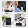 8.5 inch LCD Handwriting Board Children Drawing Graffiti Handwriting Board, Style:Monochrome, Frame Color:Red