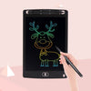 8.5 inch LCD Handwriting Board Children Drawing Graffiti Handwriting Board, Style:Colorful, Frame Color:Black