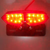 Motorcycle Multi-function Modified LED Tail Light With Brake And Steering Integrated Light