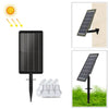 7W 4400mAh Solar Lawn Lamp Outdoor Garden Landscape Wall Lamp with 3 LED Bulbs