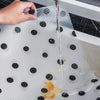 3 PCS Kitchen Pattern Oil-proof  Waterproof Cuttable Cabinet Mat Wardrobe Shoe Cabinet Moisture-proof Mat(Wave Point)