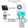 PowMr Solar Charge and Discharge Controller with Fan, Specification:HHJ-60A