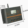 Solar Controller SOLAR80 12V/24V 80A Solar Charge and Discharge Controller LCD Liquid Crystal Display