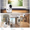 HD Cloud Wireless IP Camera Intelligent Auto Tracking Human Home Security Surveillance Network WiFi Camera, Plug Type:UK Plug(720P White)