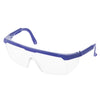 10 PCS Outdoor Safety Glasses Spectacles Eye Protection Goggles Dental Work Eyewear(Blue Frame White Lens)