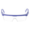 10 PCS Outdoor Safety Glasses Spectacles Eye Protection Goggles Dental Work Eyewear(Blue Frame White Lens)