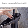 Bathroom Faucet Washbasin Waterfall Hot & Cold Faucet, Specification:99529 Black