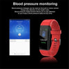 ID115 0.96 inch OLED Screen Smart Watch Wristband Pedometer Sport Fitness Tracker Bracelet(Black)