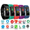 ID115 0.96 inch OLED Screen Smart Watch Wristband Pedometer Sport Fitness Tracker Bracelet(Blue)