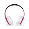 Headphones Bluetooth Headset Earphone Wireless Headphones Stereo Foldable Sport Earphone Microphone Headset Handfree MP3 Player(White Orange)