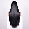 Straight Lace Front Human Hair Wigs, Stretched Length:18 inches, Style:1