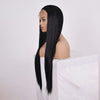Straight Lace Front Human Hair Wigs, Stretched Length:22 inches, Style:1