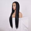 Straight Lace Front Human Hair Wigs, Stretched Length:16 inches, Style:2