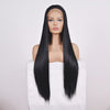 Straight Lace Front Human Hair Wigs, Stretched Length:20 inches, Style:2
