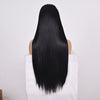 Straight Lace Front Human Hair Wigs, Stretched Length:24 inches, Style:1