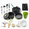 Camping cookware Outdoor cookware set(Green)