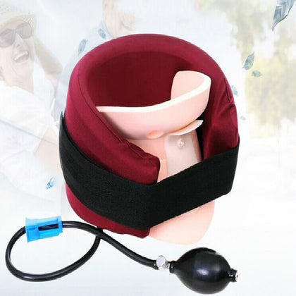 Adjustable Cervical Traction Correction Appliance Type Household Inflatable Neck Instrument
