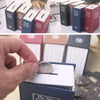Mini Dictionary Safe Box Book Secret Security Lock Cash Money Coin Storage Jewellery key Locker(Black)