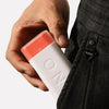 Portable Mini Dispensing Pill Box to Store Pill Sealed Box(Ivory White)