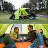 Naturehike Tent Outdoor Rainstorm-proof Thickened Beach Seaside Camping Equipment, Style:2 People(Daylight Orange)