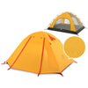 Naturehike Tent Outdoor Rainstorm-proof Thickened Beach Seaside Camping Equipment, Style:3 People(Daylight Orange)