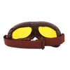 Protective Glasses Dustproof Anti-wind / Sand Riding Motorcycle Goggles Industrial Goggles(Yellow Lens)