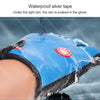 Cycling Gloves Full Finger Neoprene PU Breathable Leather Warm Winter Outdoor Sports Gloves(Blue)